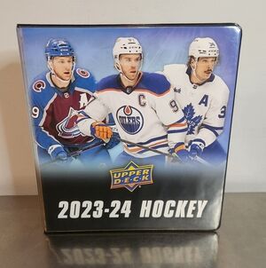 Upper Deck 2023-24 Hockey Card Album
